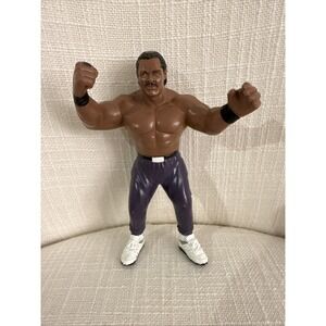 VINTAGE 1990 BUTCH REED WCW GALOOB WRESTLING ACTION FIGURE W/ NIKE SWOOSH